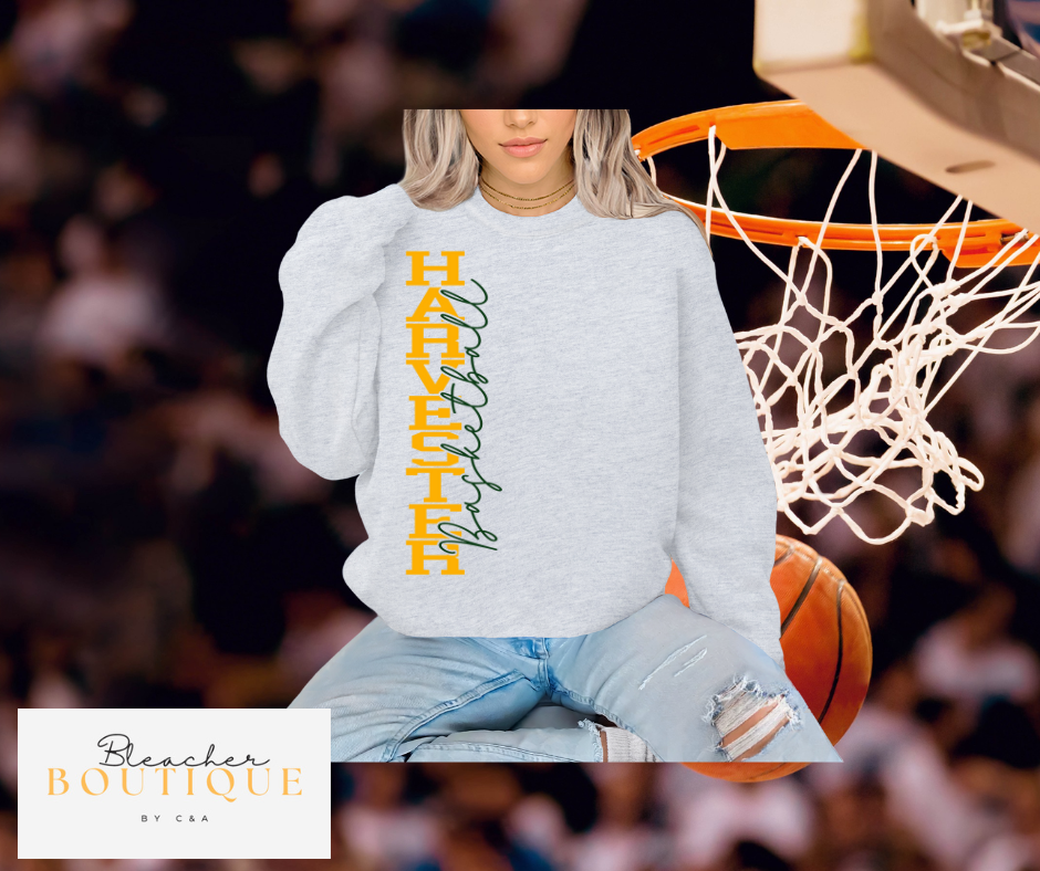 Harvester Basketball Down the Lane