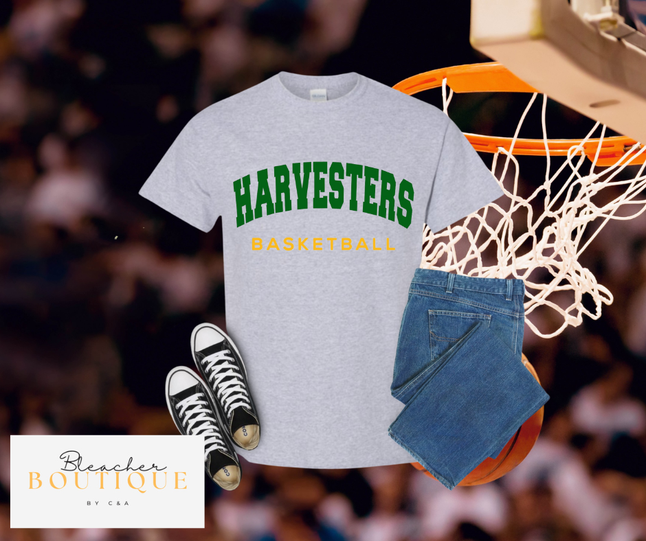 Harvester Basketball Arched