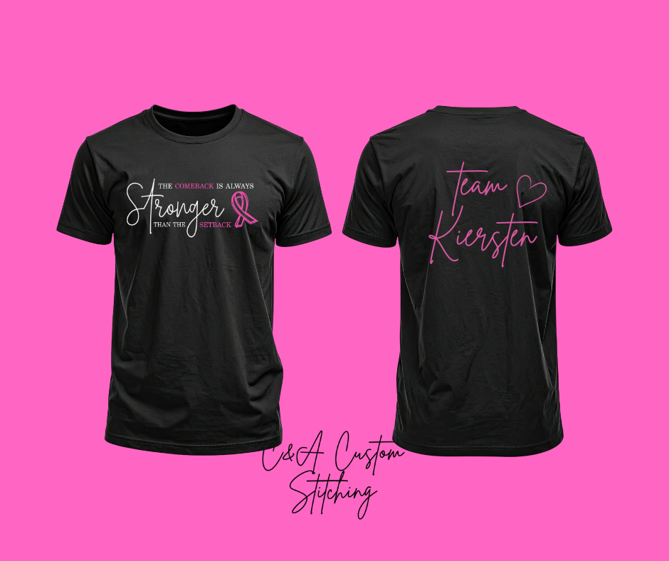 Kiersten's Fight Stronger Tee