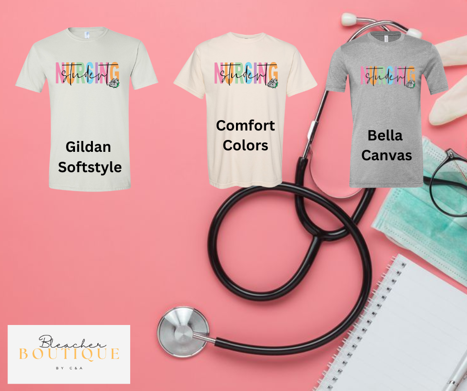 Clarendon College Nursing Student Colorful Shirts