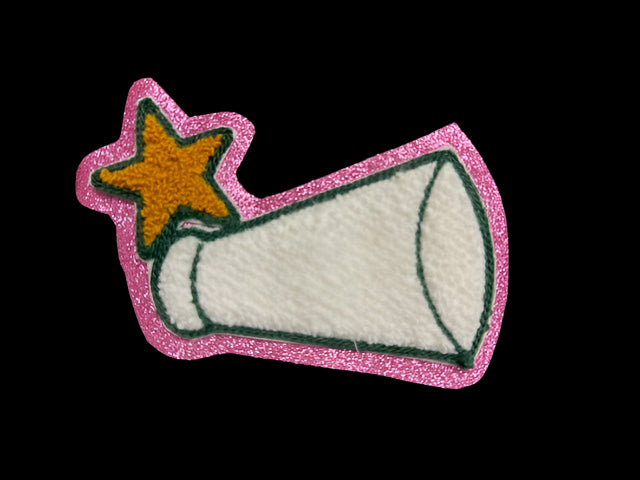 Megaphone with Star (Please put star color in special instructions)