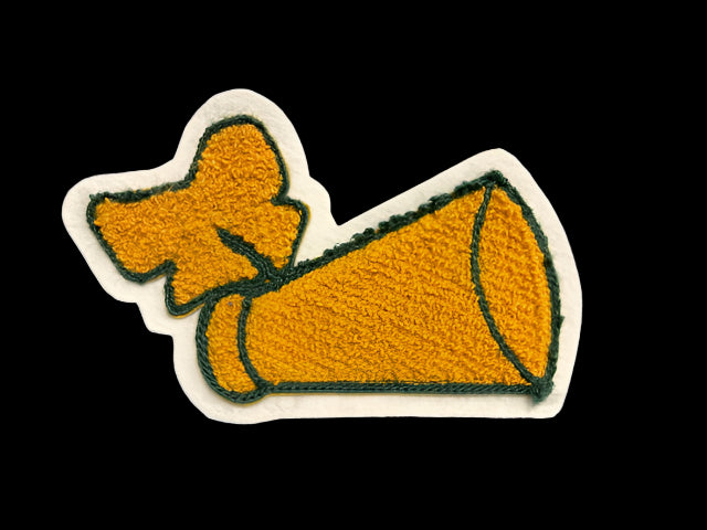 Megaphone with Bow (Please put bow color in special instructions)