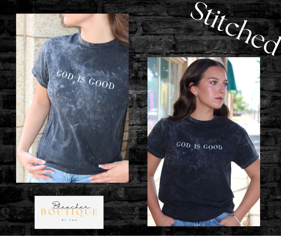 Mineral Wash God is Good Tee