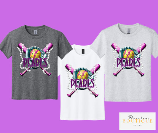 Pearls Drip Tee