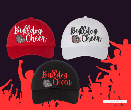 Bulldog Cheer Unstructured Hat