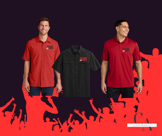Men's Bulldog Cheer Shirts