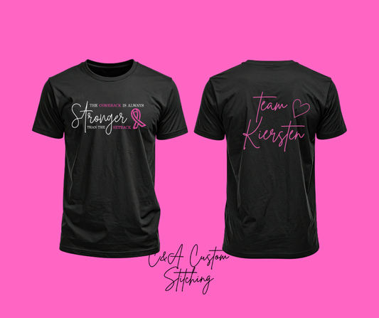 Kiersten's Fight Stronger Tee