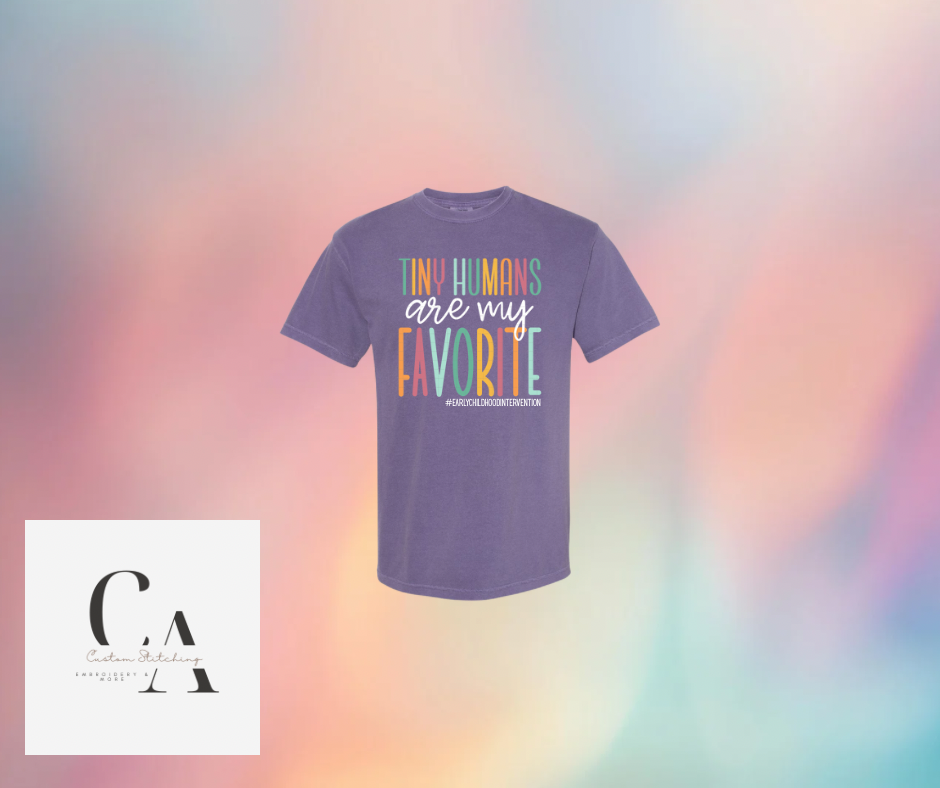 ECI-Tiny Humans Comfort Colors Tee
