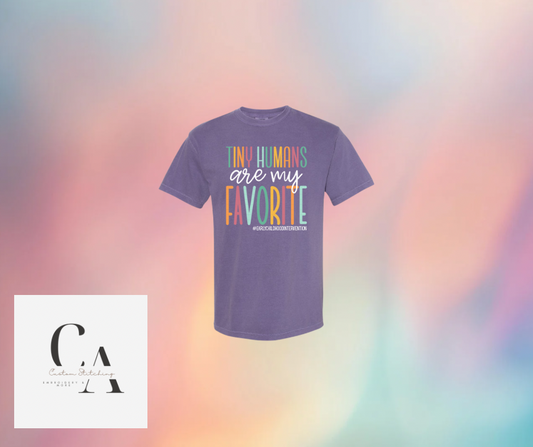 ECI-Tiny Humans Comfort Colors Tee