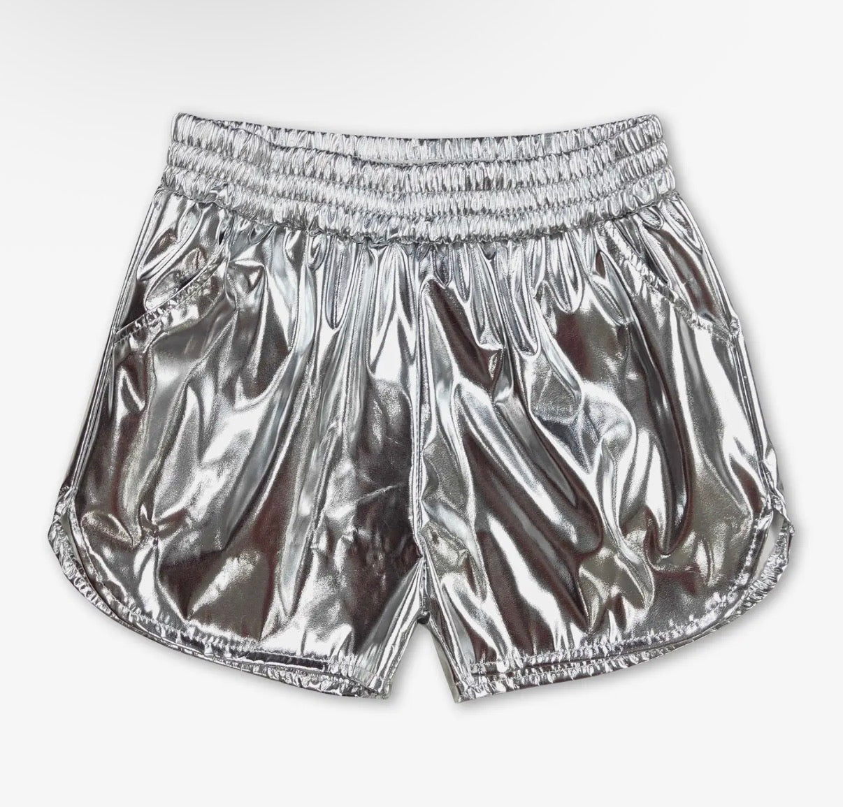 Metallic Cheer Shorts