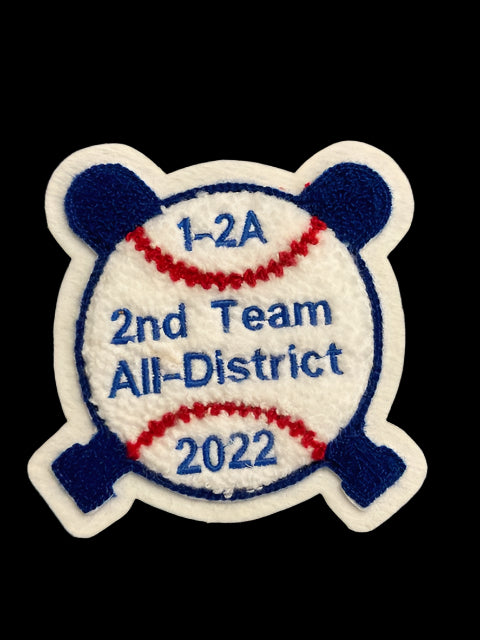 Baseball Lettering Patch Letter Jacket Patches – C&A Custom Stitching