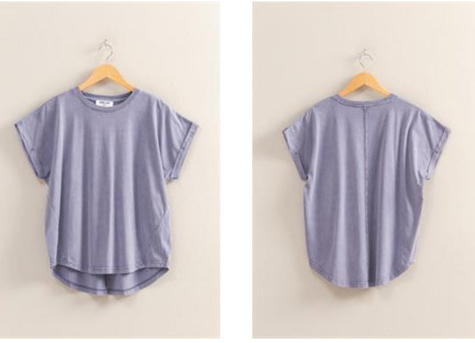 Dusty Indigo Top