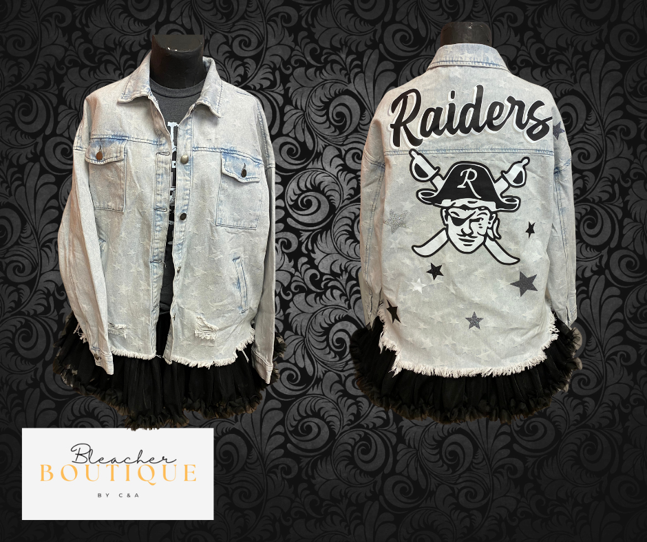 Raiders Star Denim Jacket