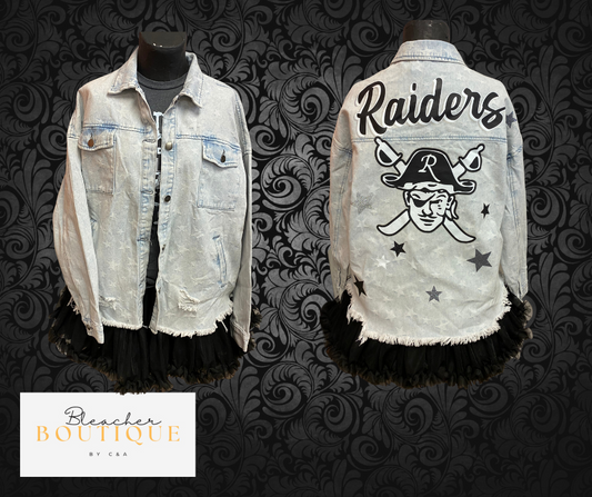 Raiders Star Denim Jacket
