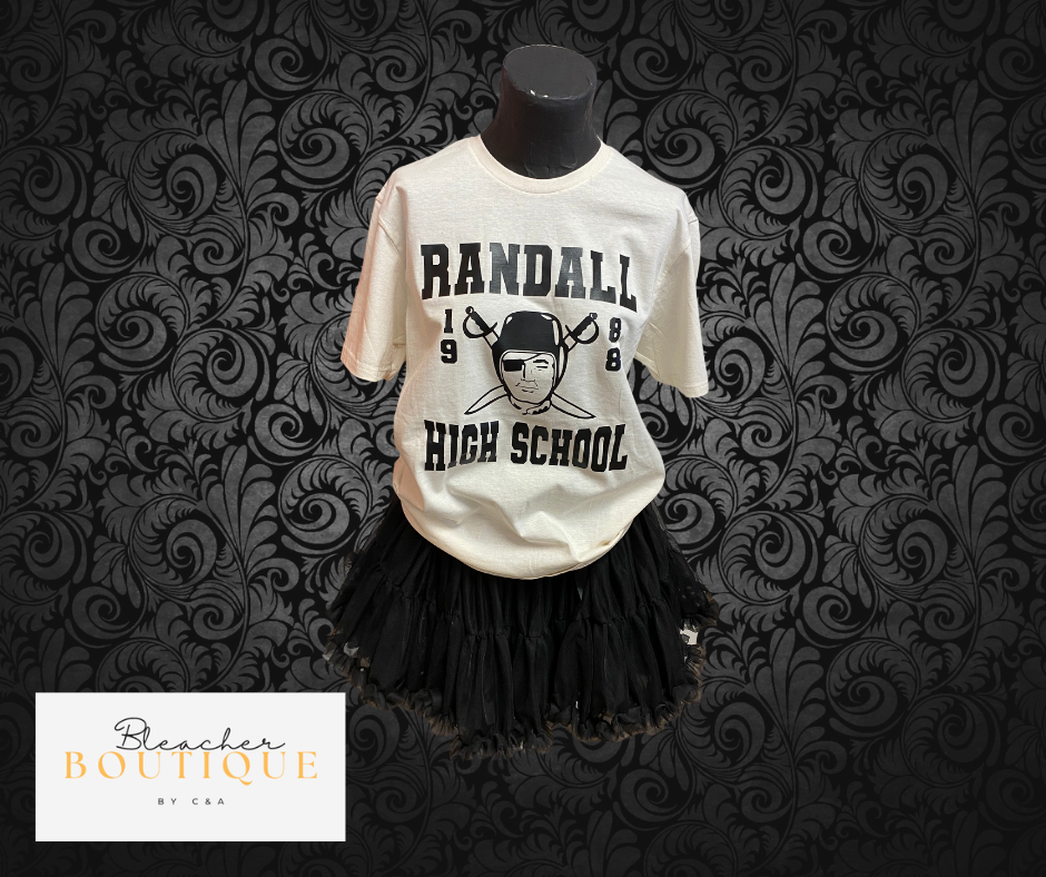 Cream Randall High School Shirt