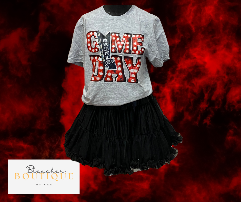 Tascosa Gray Marquee Tee