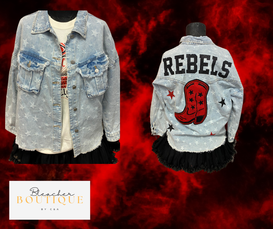 Denim Jacket Rebels Boot Star