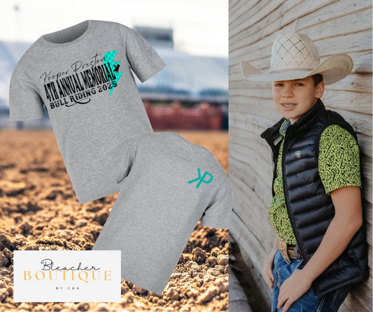 4th Annual Kooper Preston Memorial Bull Riding Tee