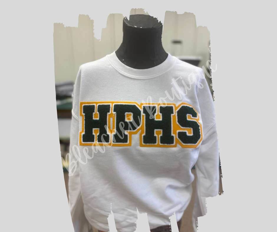 Highland Park Classic Varsity Chenille Sweatshirt
